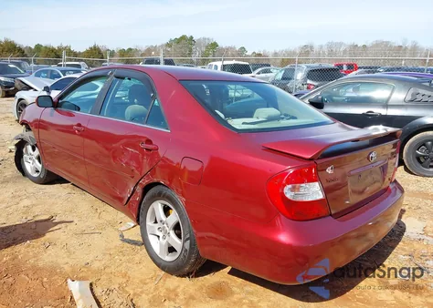 2002 Toyota Camry Se V6 z USA, uszkodzony, nr VIN 4T1BF32K02U006928